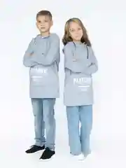 Серый металлик худи Утенок