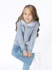 Серый металлик худи Утенок