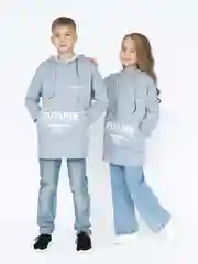 Серый металлик худи Утенок