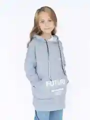 Серый металлик худи Утенок