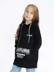 Серый металлик худи Утенок