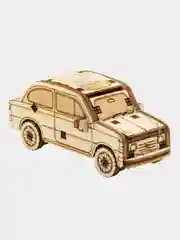 Деревянный конструктор UNIWOOD UNIT Fiat, сборная модель