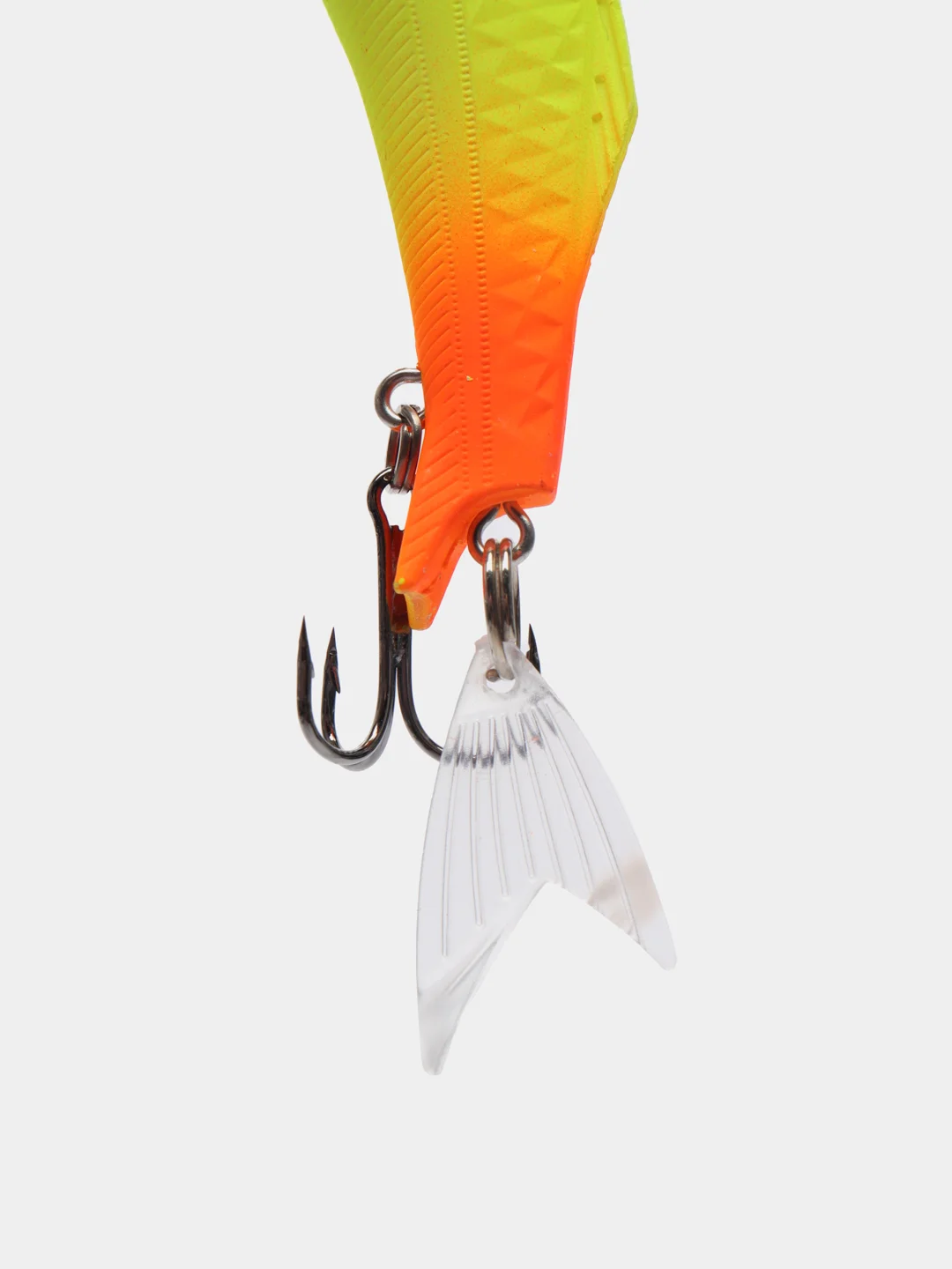 Желтый раттлин Columbia Fintail Vibe, 80 мм