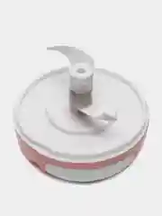 Розовый измельчитель кухонный, ручной