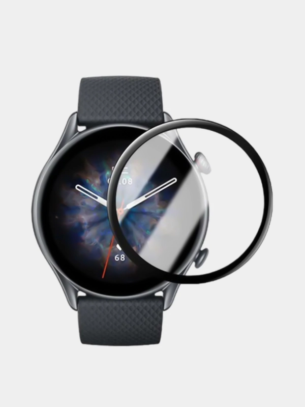 Защитная пленка для часов Zibelino гибридная PMMA для Amazfit GTR 3