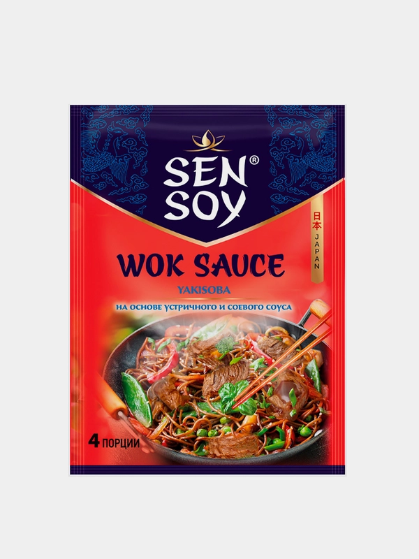 Sen Soy Соус для обжарки лапши Yakisoba sauce 80г