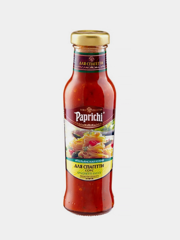 Paprichi Соус Для спагетти 320г , стекло