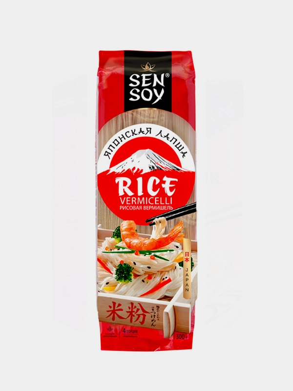 Sen Soy Лапша рисовая RICE VERMICELLI 300г