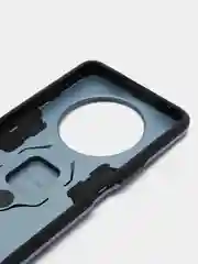 Синий меланж чехол противоударный с кольцом на Honor X9 (Хонор Х9)