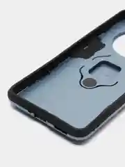 Синий меланж чехол противоударный с кольцом на Honor X9 (Хонор Х9)