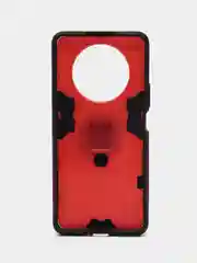 Красный чехол противоударный с кольцом на Honor X9 (Хонор Х9)