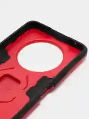 Красный чехол противоударный с кольцом на Honor X9 (Хонор Х9)