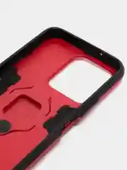 Красный чехол противоударный с кольцом на Honor X6 (Хонор Х6)