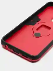 Красный чехол противоударный с кольцом на Honor X6 (Хонор Х6)