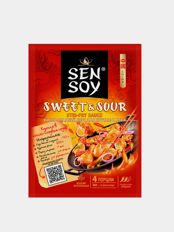 Sen Soy Cоус для приготовления Кисло-сладкий Sweet & Sour 120г