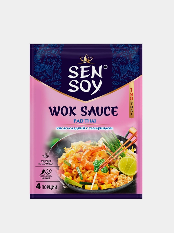 Sen Soy Соус для обжарки рисовой лапши Pad Thai sauce 80г