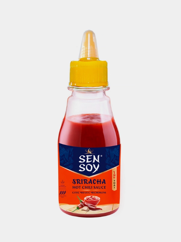 Sen Soy Соус Чили Шрирача с чесноком пла 150гр