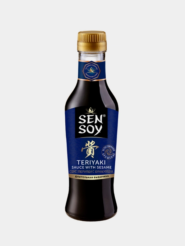 Sen Soy Соус столовый Терияки с кунжутом  260г