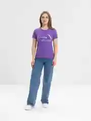Фиолетовый футболка женская с печатью "Its LeviOsa, not LeviosA", по мотивам Гарри Поттера