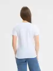 Белый футболка женская с печатью