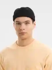 Черный кепка без козырька, бейсболка