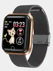 Черный наручные смарт часы, Smart Watch Lige BW0063 в подарочной упаковке