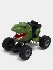 Джип радиоуправляемый DINO, свет и звук, дым, работает от аккумулятора