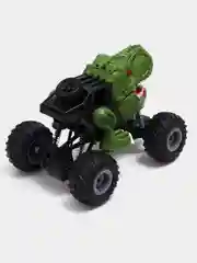 Джип радиоуправляемый DINO, свет и звук, дым, работает от аккумулятора