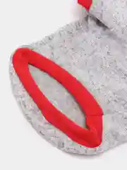 Бежевый меланж толстовка для собак и кошек, с флисовым утеплителем