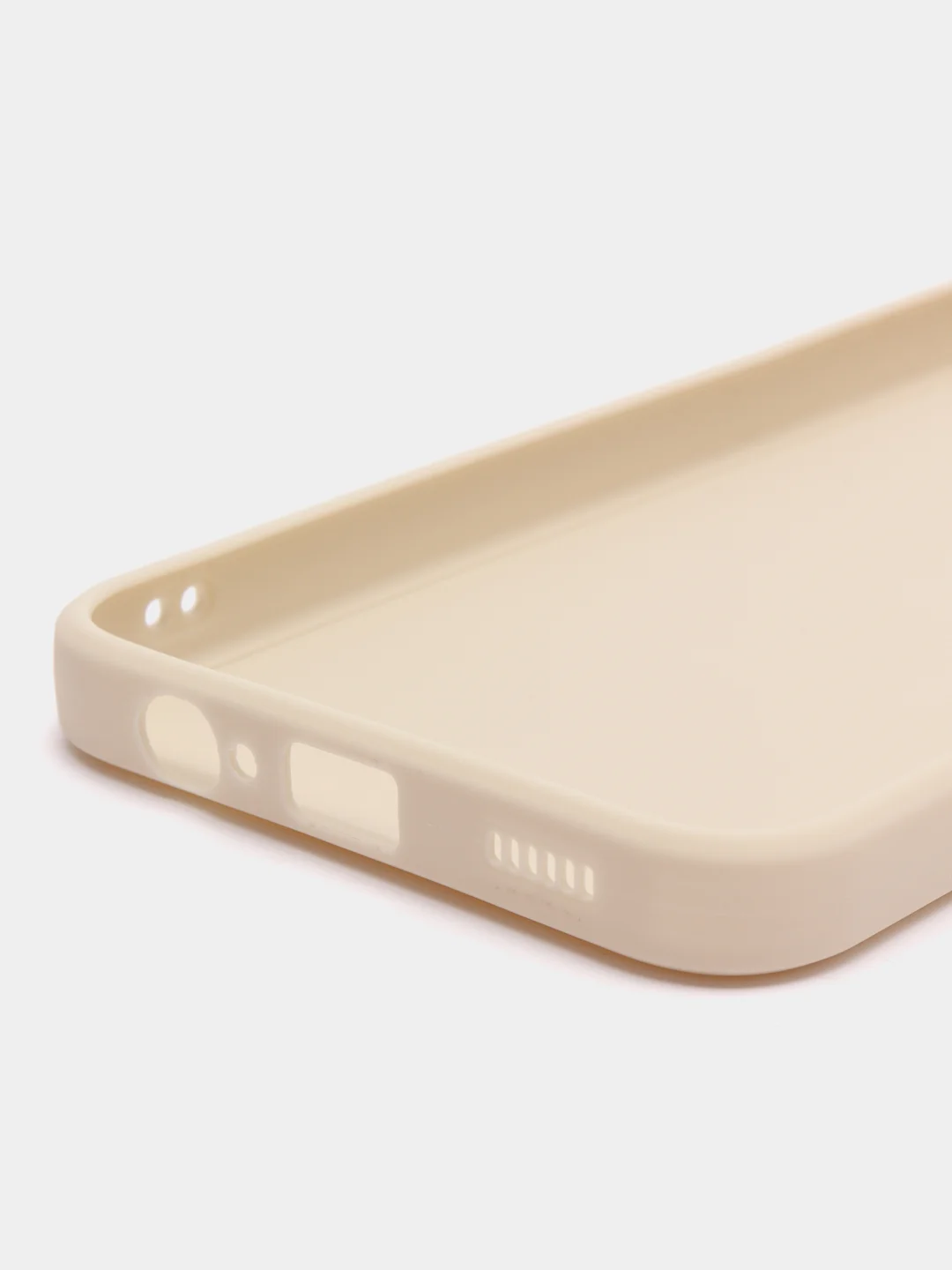 Молочный силиконовый чехол для Samsung Galaxy A14 (Самсунг A14)