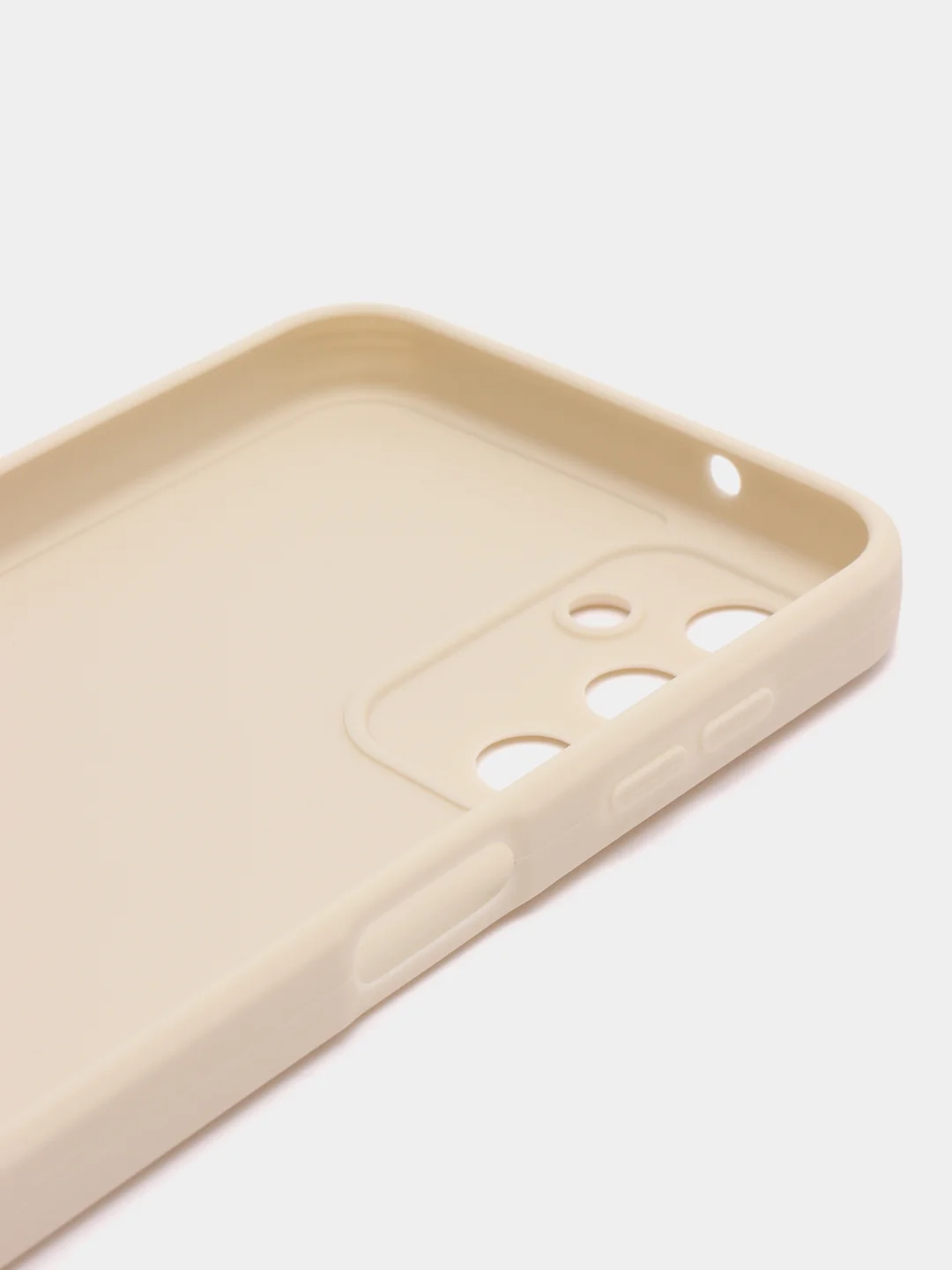 Молочный силиконовый чехол для Samsung Galaxy A14 (Самсунг A14)