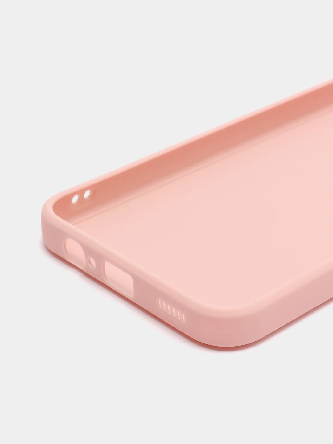 Пудровый силиконовый чехол для Samsung Galaxy A14 (Самсунг A14)