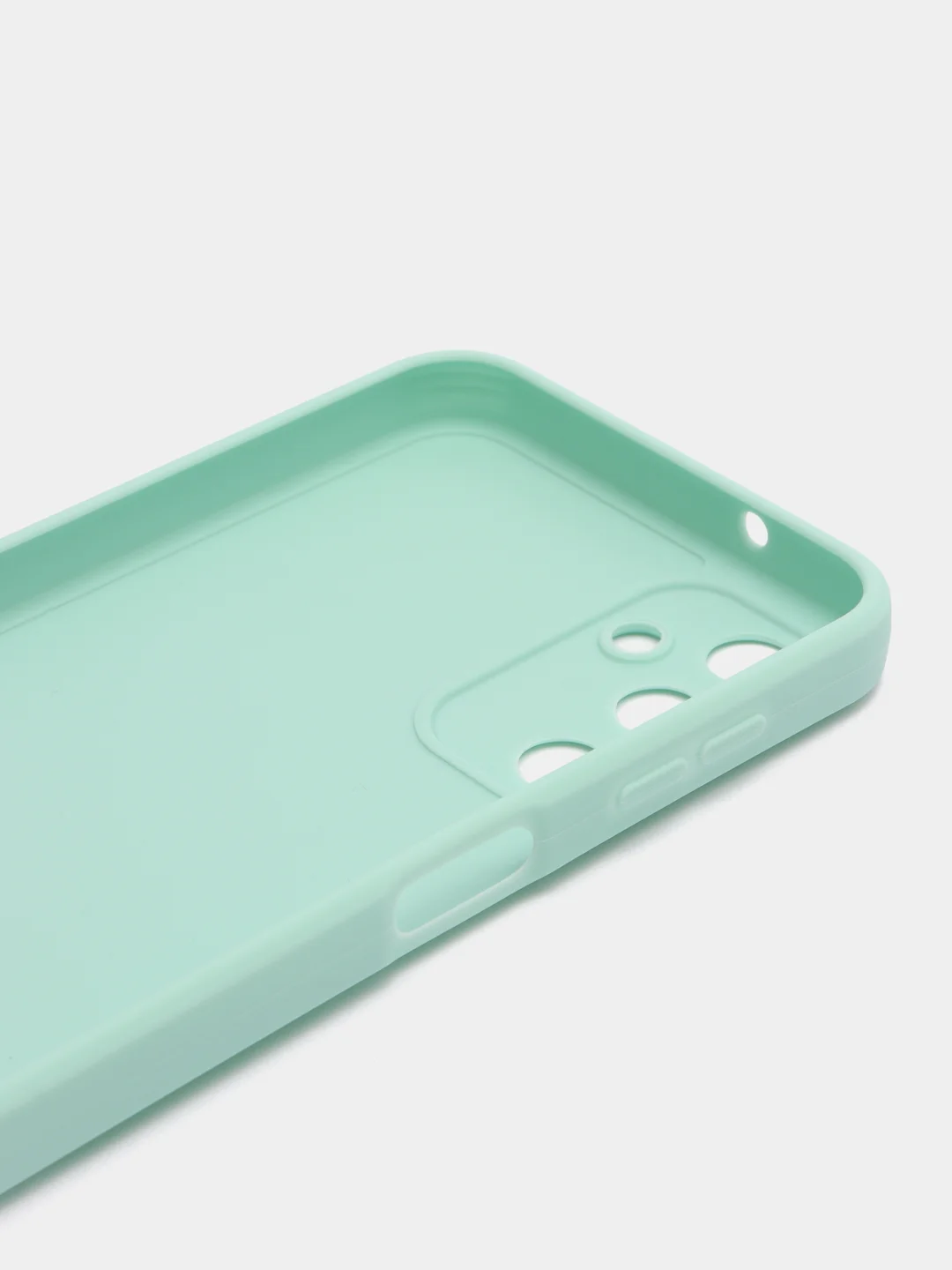 Мятный силиконовый чехол для Samsung Galaxy A14 (Самсунг A14)