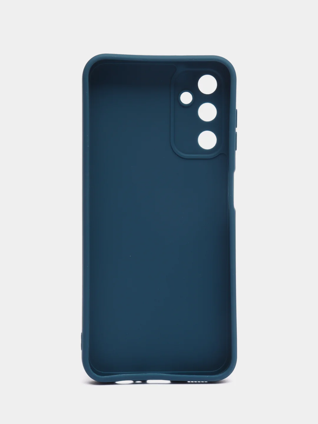 Синий силиконовый чехол для Samsung Galaxy A14 (Самсунг A14)