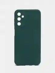 Тёмно-зелёный силиконовый чехол для Samsung Galaxy A14 (Самсунг A14)