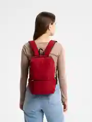 Бордовый рюкзак унисекс