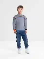 Серый джемпер для мальчика Bonito kids