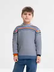 Серый джемпер для мальчика Bonito kids