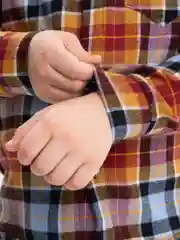 Карамельный детская рубашка в клеточку