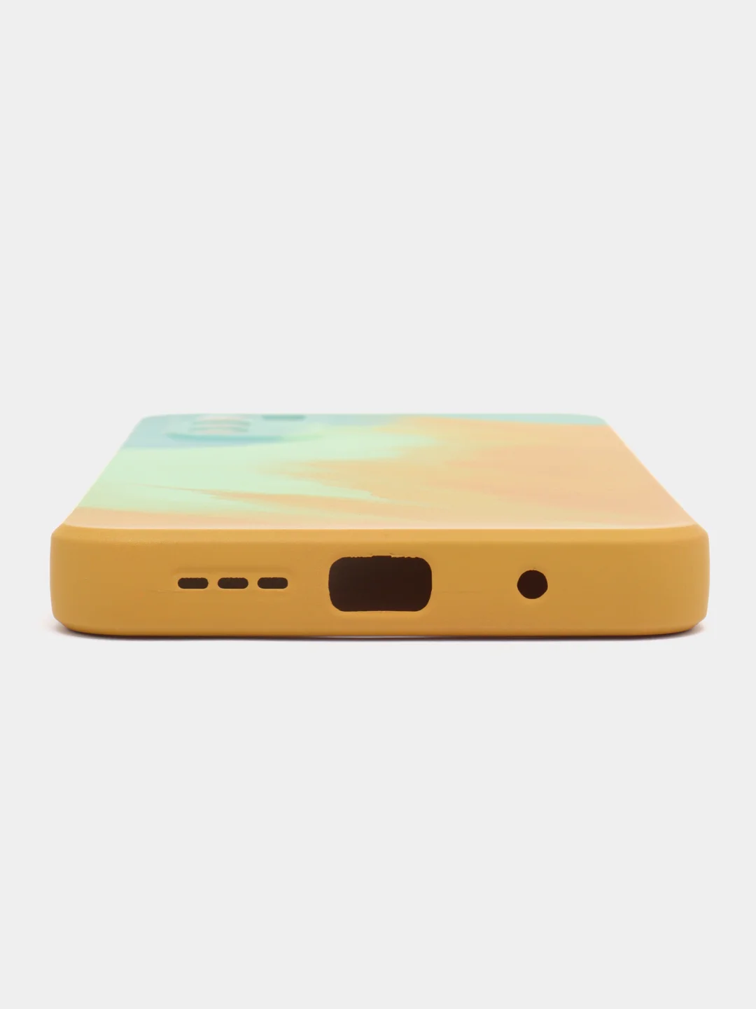Горчичный чехол Xiaomi Poco M3, Сяоми Поко М3 силиконовый, с мягким подкладом