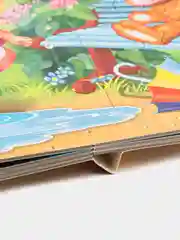 Белый книга-пазл, детская