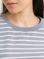 Белый кофта женская в полоску, оверсайз