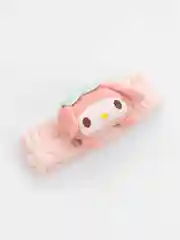 Розовый повязка косметическая на голову, плюшевая "Hello Kitty", Kuromi, My Melody, 4 вида