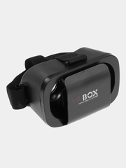 3D Очки виртуальной реальности мини LuazON, смартфоны до 5.5", чёрные
