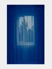 Ледяной тюль на шторной ленте