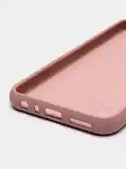 Пудровый чехол Xiaomi Redmi Note 8T, Сяоми Редми Нот 8Т силиконовый, с закрытым низом