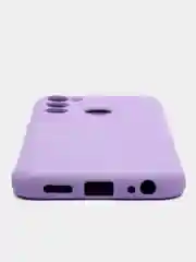 Лавандовый чехол для Tecno Spark GO 2022 / Tecno Spark 8C, силиконовый