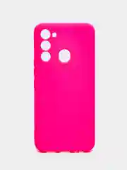 Фуксия чехол для Tecno Spark GO 2022 / Tecno Spark 8C, силиконовый