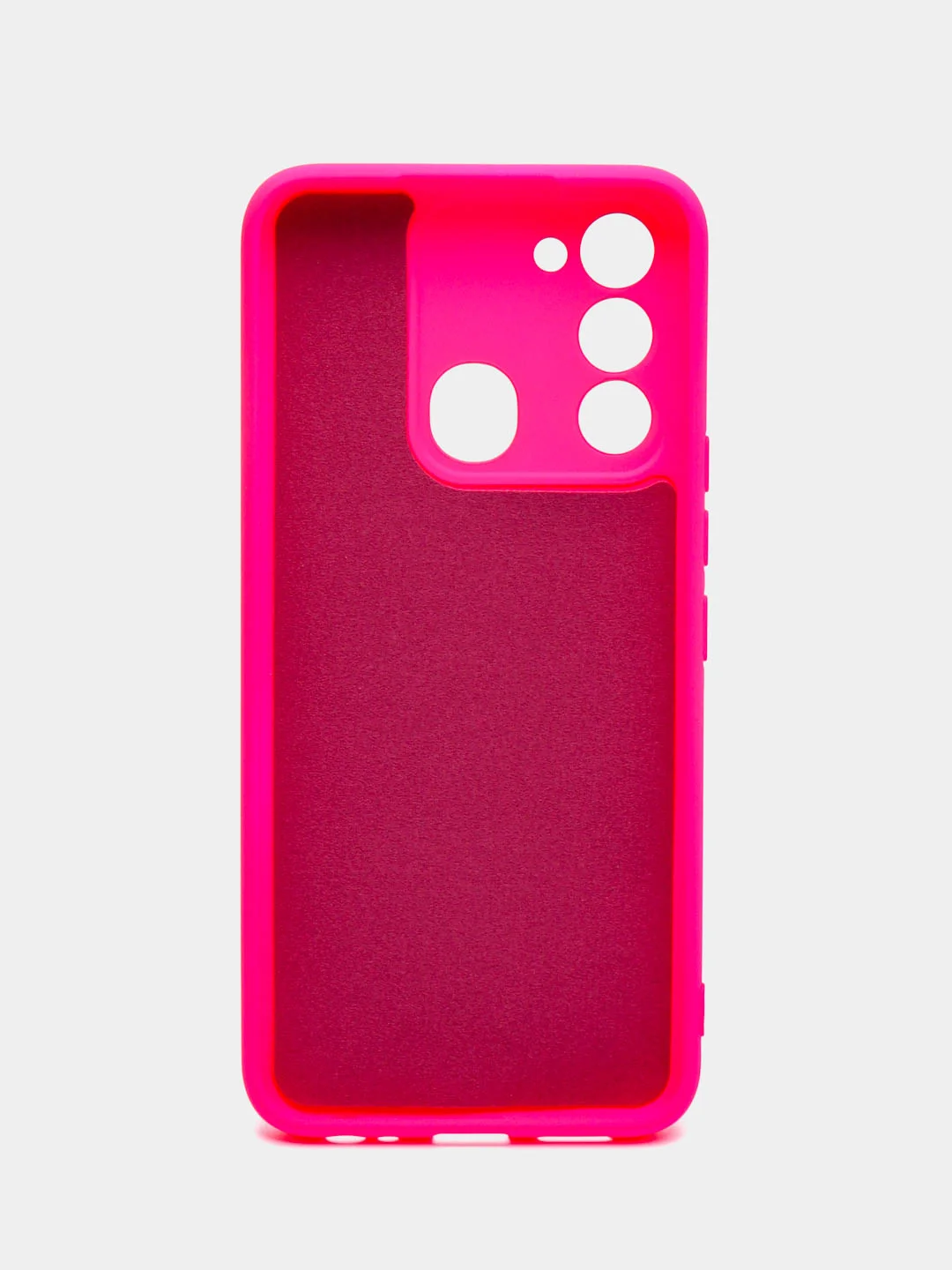 Фуксия чехол для Tecno Spark GO 2022 / Tecno Spark 8C, силиконовый