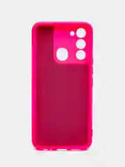 Фуксия чехол для Tecno Spark GO 2022 / Tecno Spark 8C, силиконовый